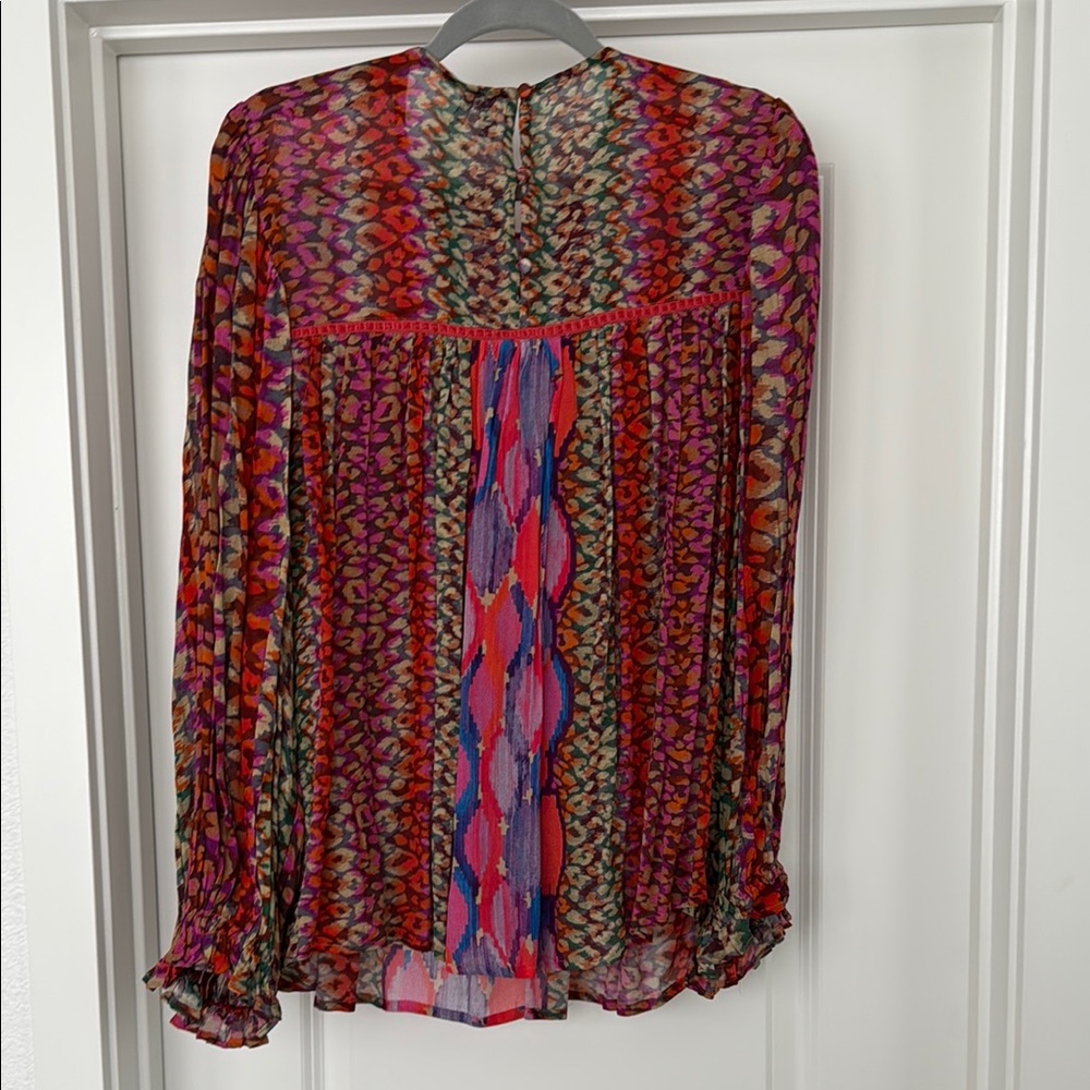 Anthropologie Bl-nk London Miranda peasant blouse NWT - Picture 3 of 3